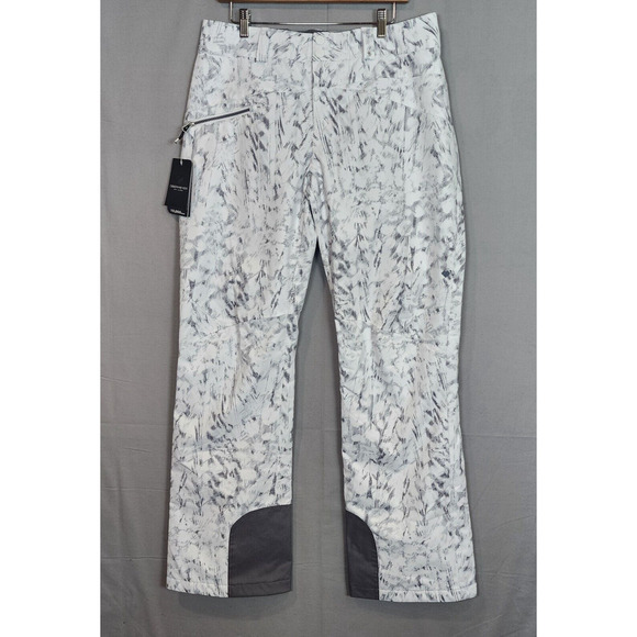 Obermeyer Malta Womens Ski Pants Regular Fit Insulated Straight Leg Gray 14L NWT - Picture 1 of 10
